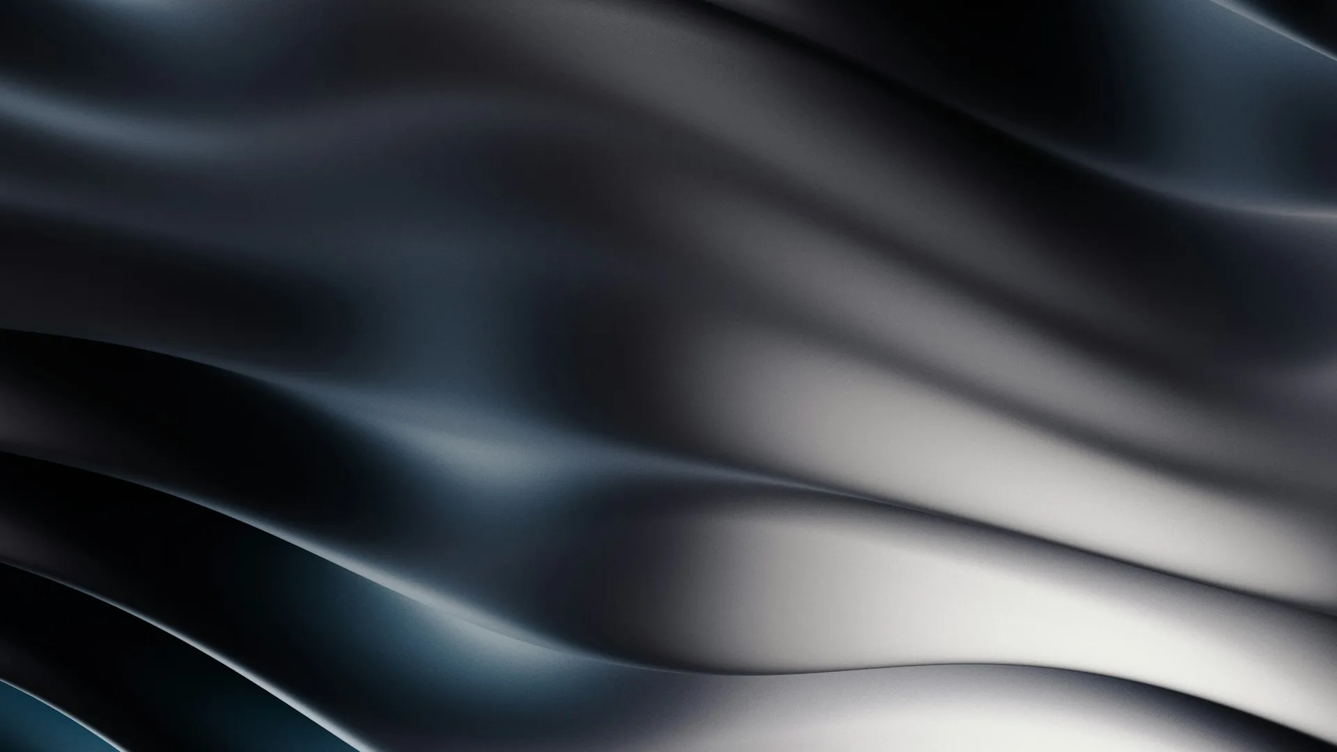 Abstract black and white wavy lines in an editorial composition